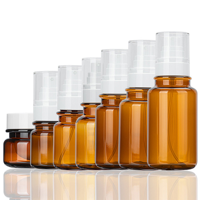 30g 40ml 60ml Botol Pompa Plastik Serum Double Wall PET Jar