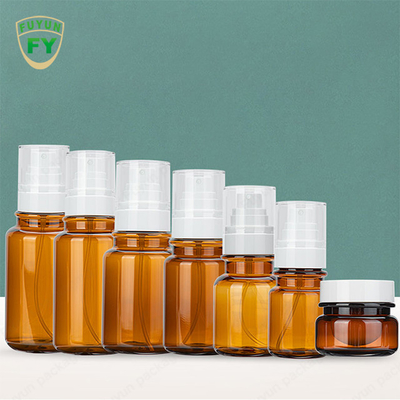 30g 40ml 60ml Botol Pompa Plastik Serum Double Wall PET Jar
