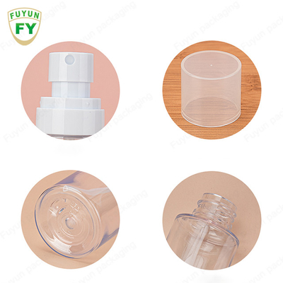80ml 100ml Botol Semprot Kosmetik Perawatan Kulit Bahu Datar