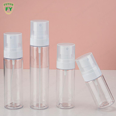 80ml 100ml Botol Semprot Kosmetik Perawatan Kulit Bahu Datar