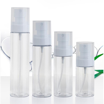 80ml 100ml Botol Semprot Kosmetik Perawatan Kulit Bahu Datar