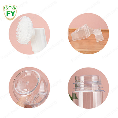 Hot Stamping 150ml Botol Pompa Busa Dengan Kepala Sikat Silikon