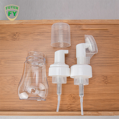 Hot Stamping 150ml Botol Pompa Busa Dengan Kepala Sikat Silikon