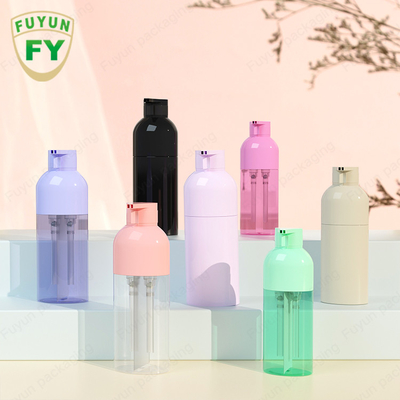 Kosong 250ml dua dalam satu pewarna rambut pewarna rambut hitam sampo warna rambut botol kemasan plastik